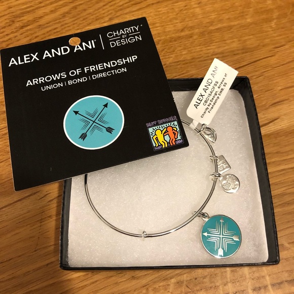 ALEX AND ANI Arrows of Friendship Bracelet - Picture 2 of 3